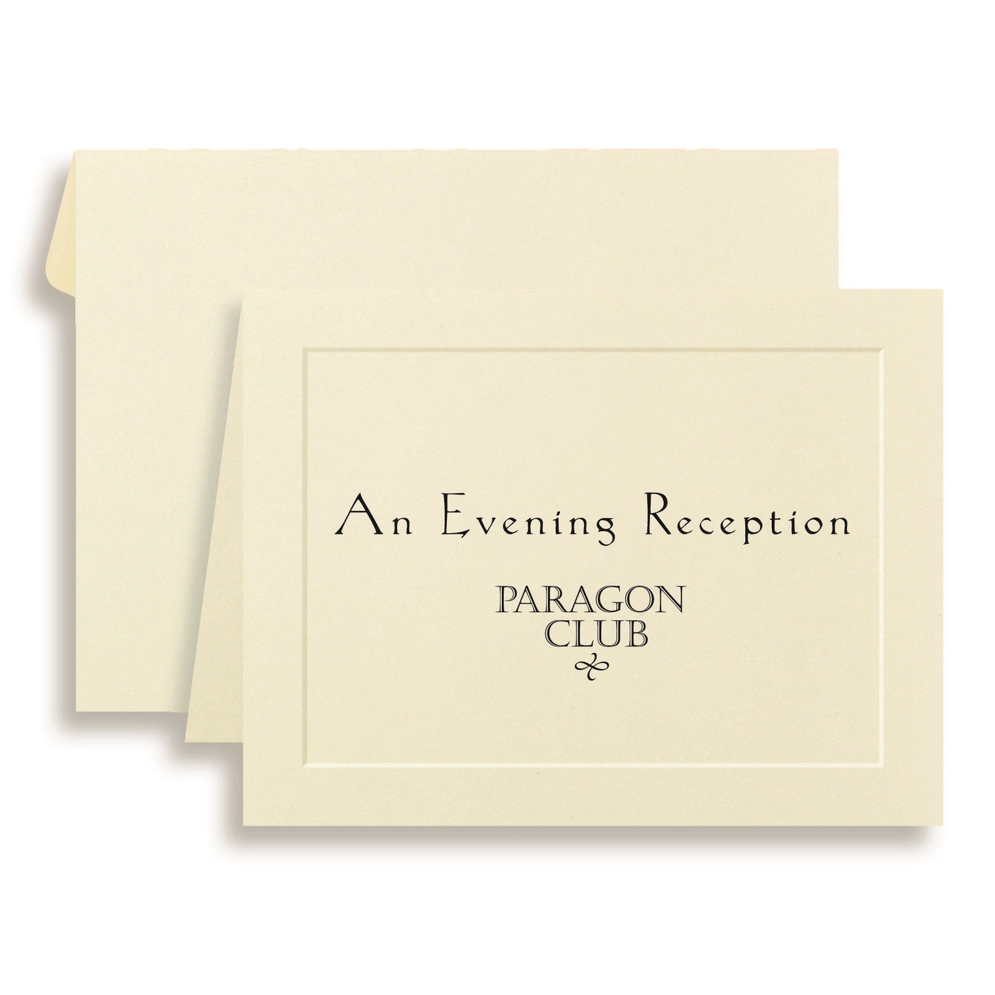 St. James® Overtures® Note Cards, Traditional Embossed, Ivory, 40 Sets, 71021