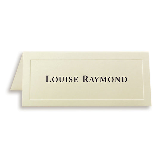 St. James® Overtures® Traditional Embossed Place Cards, Ivory, Pack of 1500, 75517