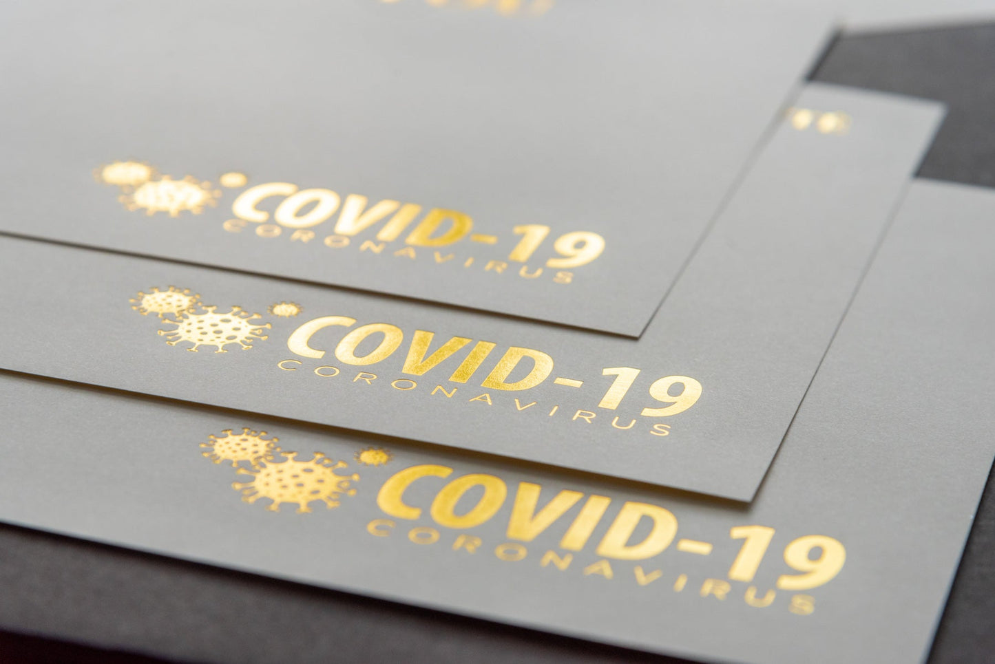 St. James® Premium Weight COVID-19 Certificates, Gold Foil, Ivory, 65 lb, 8.5 x 11", Pack of 25