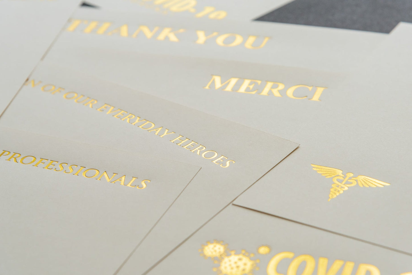 St. James® Premium Weight "Healthcare Professionals" Certificates, Gold Foil, Ivory, 65 lb, 8.5 x 11", Pack of 25