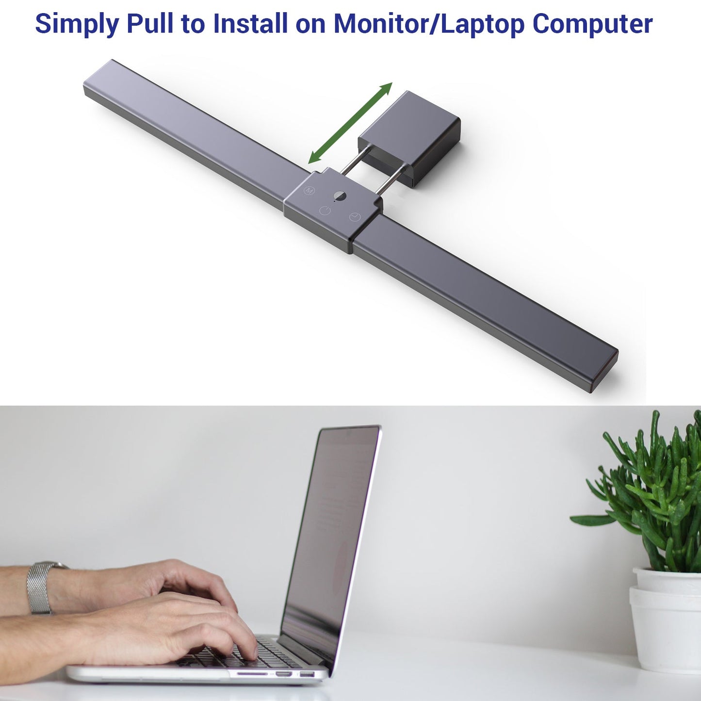 DAC® MP-332 15-3/4" LED Monitor Lamp/Light Bar/Screen Bar, Black