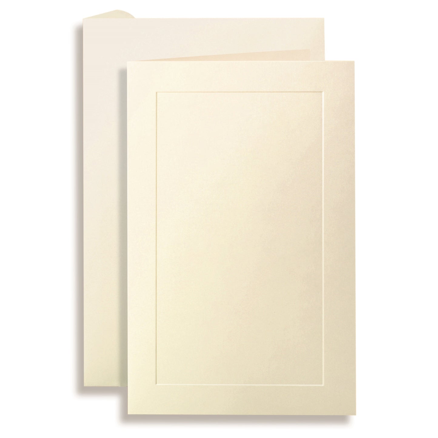 St. James® Overtures® Traditional Embossed Invitation Cards, Ivory, 40 sets, 71041