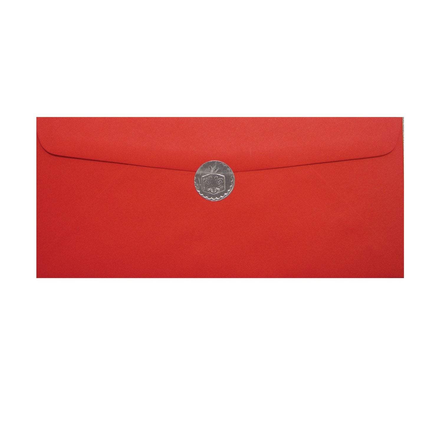 St. James® Holiday Collection, Envelopes # 10, Red, Pack of 25