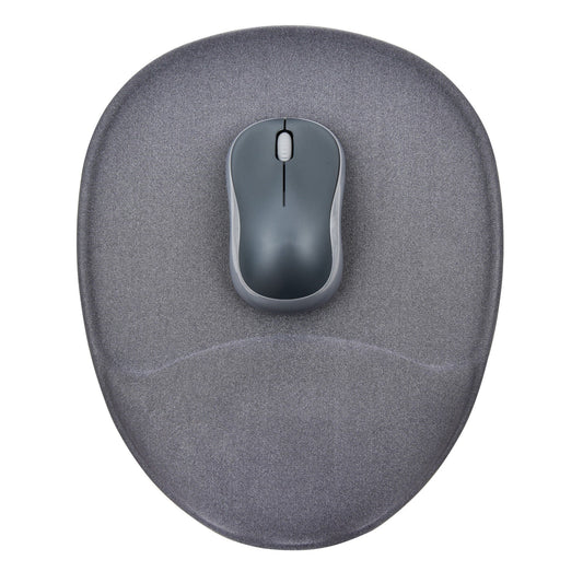 DAC® MP-113 Super-Gel™ "Contoured" Mouse Pad with Palm Support, Grey