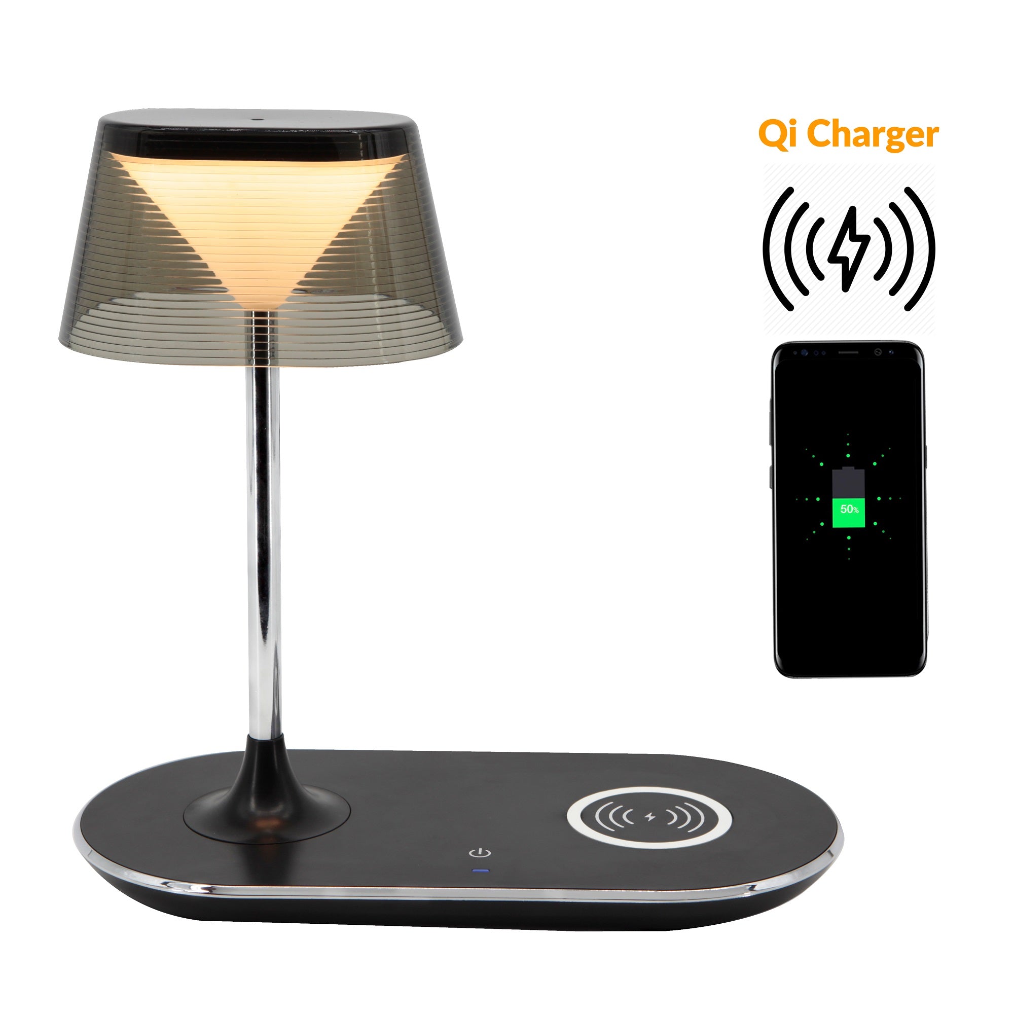 DAC® MP-328 LED Desk Lamp with Wireless Charging, Black – First Base ...