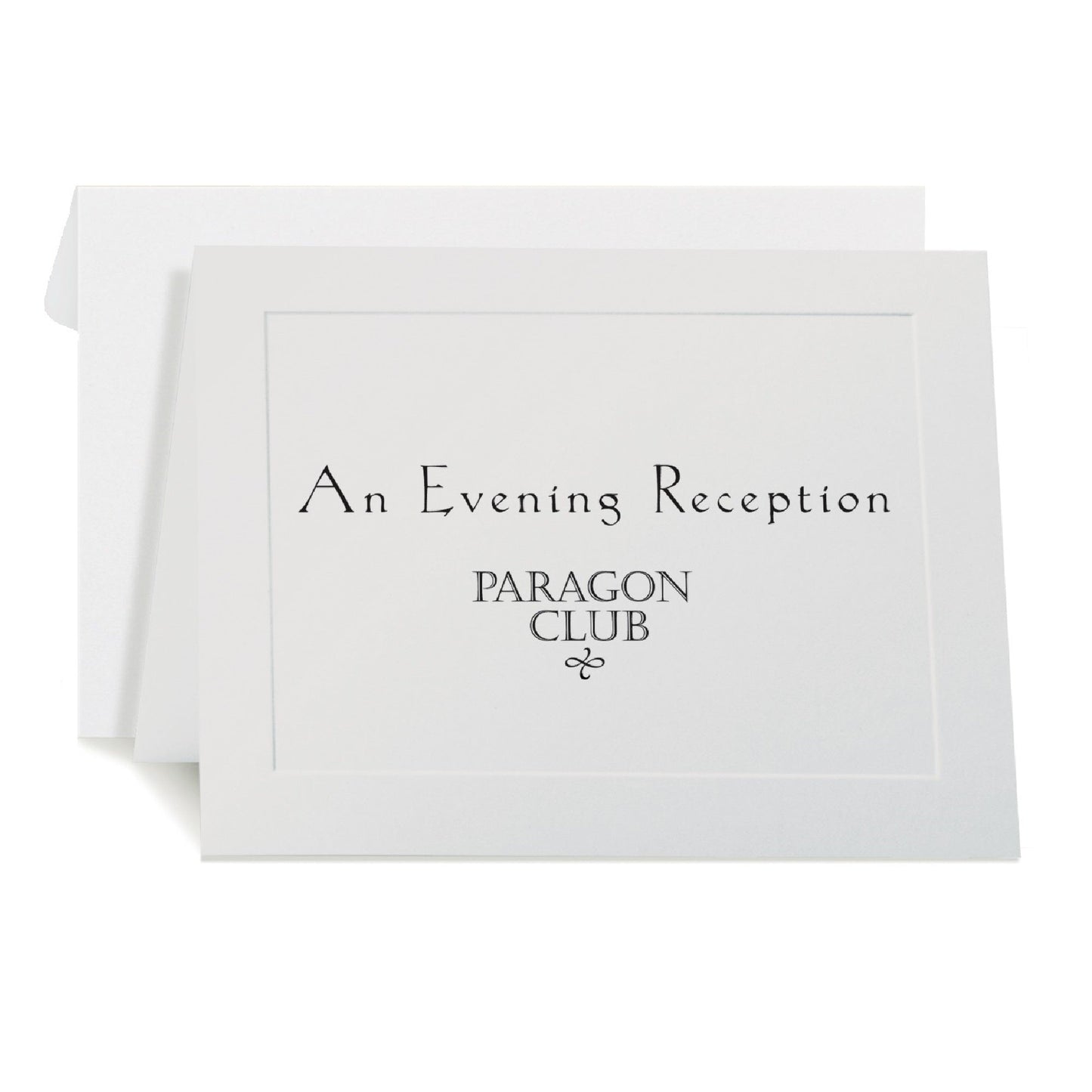St. James® Overtures® Traditional Embossed Note Cards, White, 40 sets
