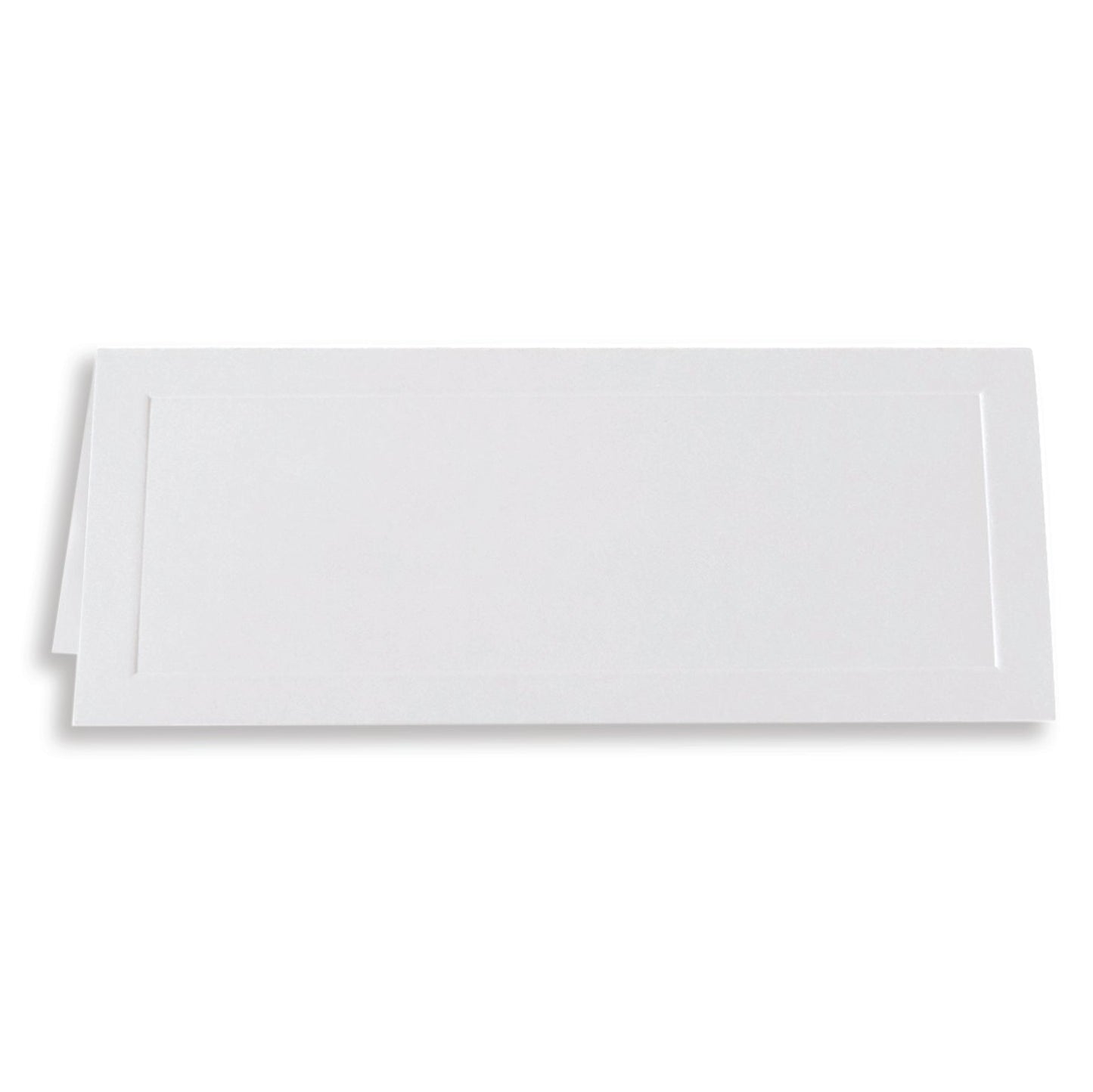 St. James® Overtures® Traditional Embossed Place Cards, White, Pack of 60